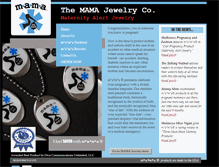 Tablet Screenshot of mamajewelryco.com